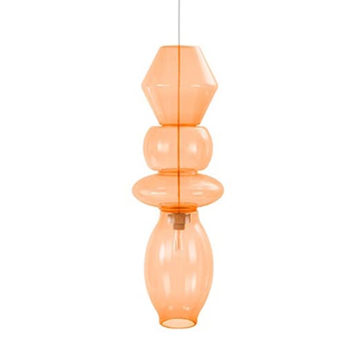 Candyofnie 4E Dark Orange Pendant Lamp by Fatboy