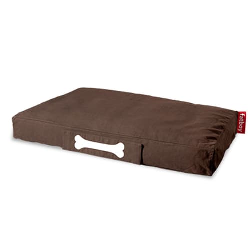 Doggie Stonewashed Large Brown Lounger by Fatboy