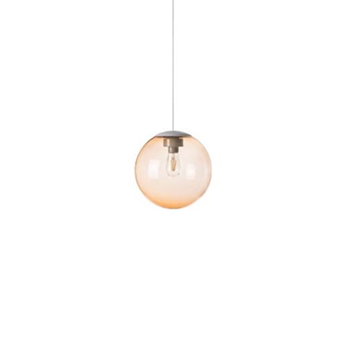 Spheremaker 1 Light Orange Pendant Lamp by Fatboy