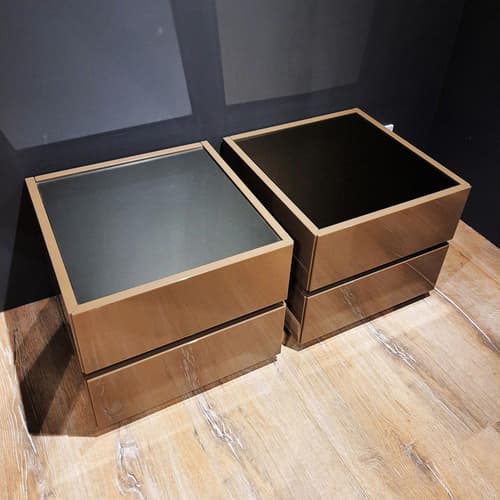 Pair of Cidori Bedside 2 Drawers by Logo | FCI Clearance