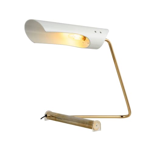 Bjorn White Desk Lamp | FCI Custom Lighting