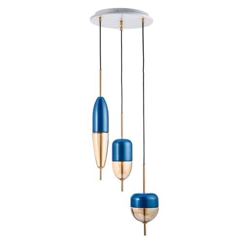 Bullet Blue Pendant Lamp | FCI Custom Lighting