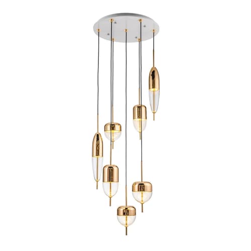 Bullet Rose Gold Pendant Lamp | FCI Custom Lighting