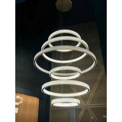 Rings Chandelier | FCI Custom Lighting