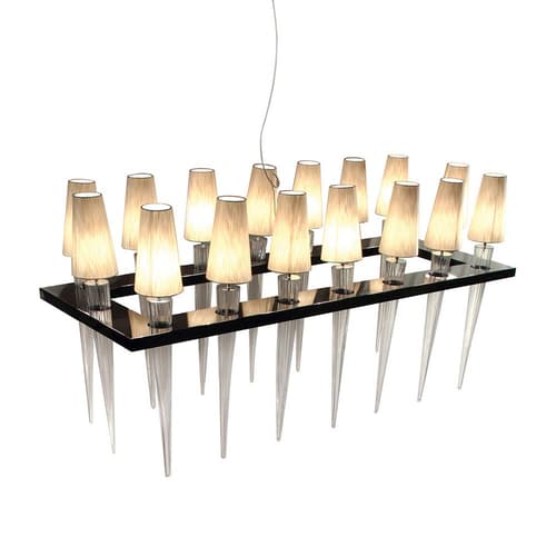 Alchemy Torches Chandelier by Giorgio Collection