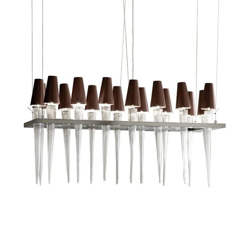 Daydream Torches Chandelier by Giorgio Collection