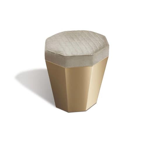Infinity Metal Footstool by Giorgio Collection