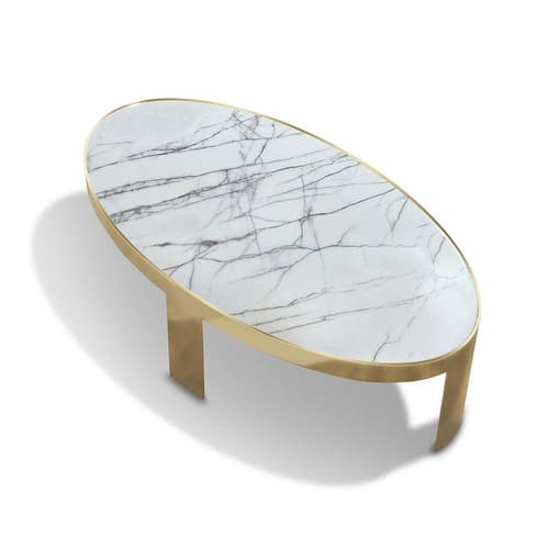 Infinity Oval Coffee Table by Giorgio Collection