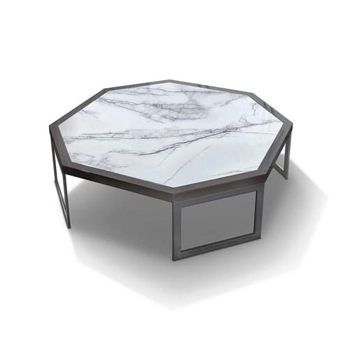 Vision Octagonal Coffee Table by Giorgio Collection