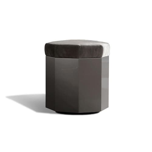 Vision Octagonal Footstool by Giorgio Collection