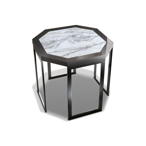 Vision Octagonal Side Table by Giorgio Collection
