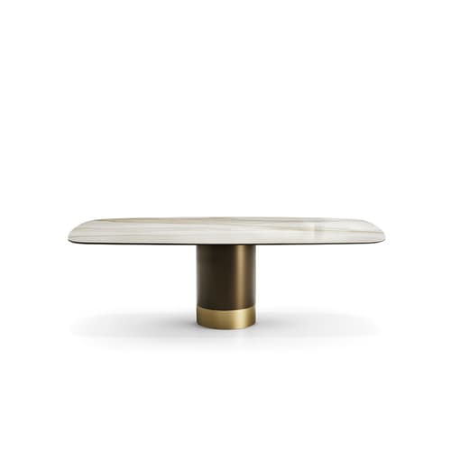 Cilindro Top Ceramic Dining Table | FCI London