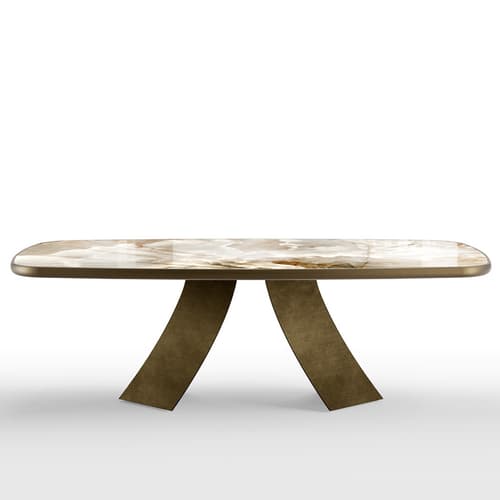 Twist Top King Ceramic Dining Table By FCI London