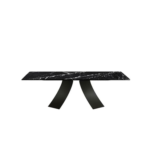 Twist Top Marble Dining Table By FCI London