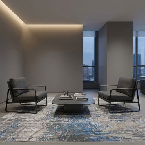 Half Moon Rug by FCI London