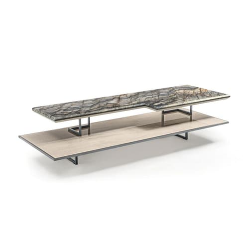 Walt Rectangle Coffee Table by Longhi
