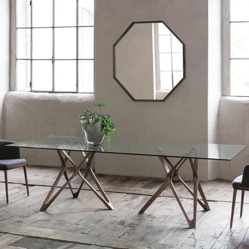 Circe Rectangle L Dining Table by Porada