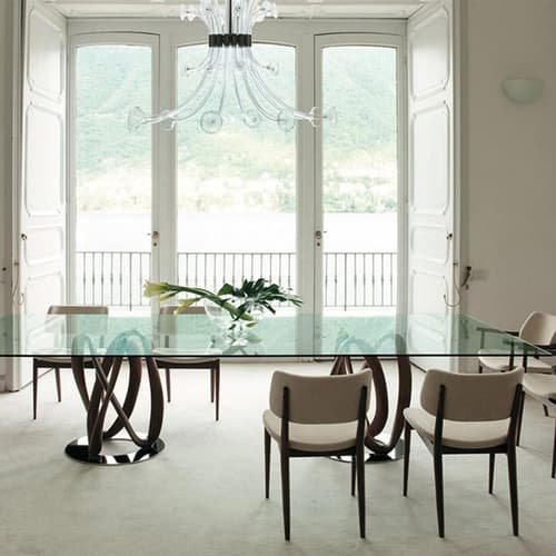 Infinity Rectangle L Dining Table by Porada