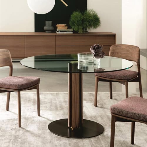 Quadrifoglio Round 1 Dining Table by Porada