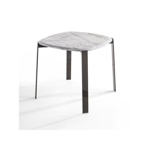 Coquet White Side Table by Quick Ship