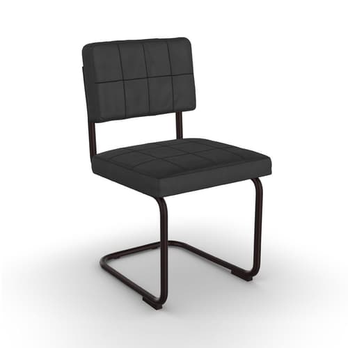 Nelson Luxor Black Dining Chair by Quick Ship
