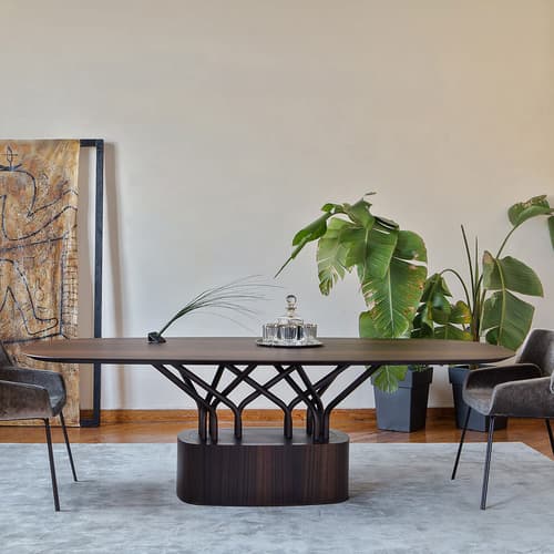 Wood-Oo A 001 Dining Table by Quick Ship