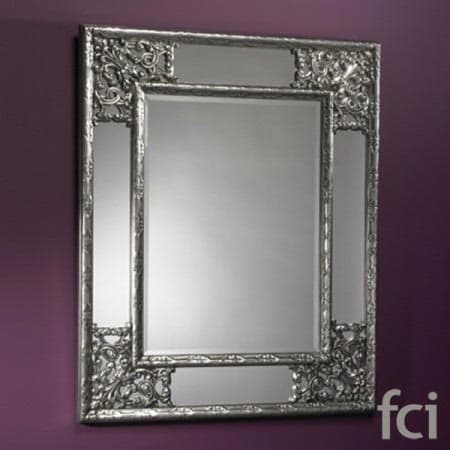 Angolo Silver Wall Mirror by Reflections
