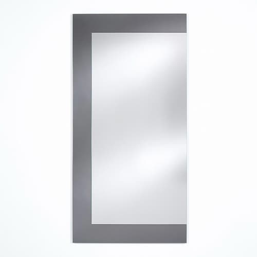 Basic Silver Rectangle Wall Mirror by Reflections