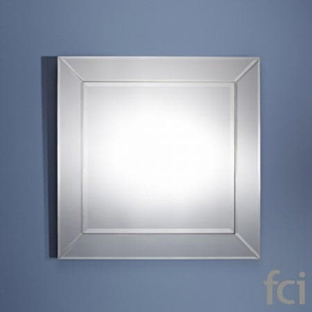 Basta Square Wall Mirror by Reflections