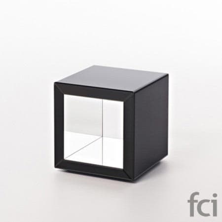 Box Black S Mirror by Reflections