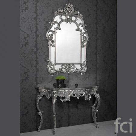 Classo Silver Table Wall Mirror by Reflections