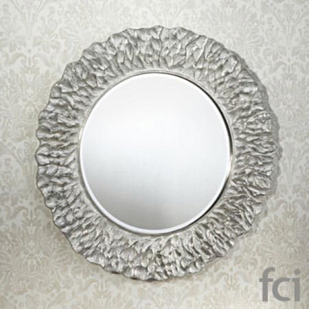 Flora Silver Wall Mirror by Reflections