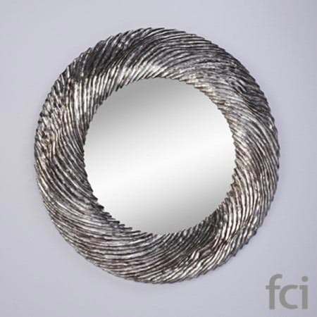 Flow Silver Wall Mirror by Reflections