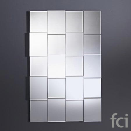 Grid Wall Mirror by Reflections