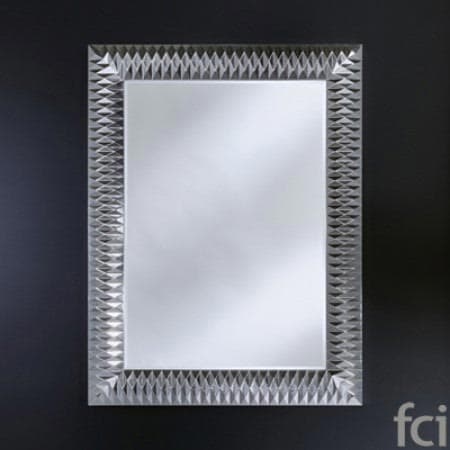 Nick M Silver Wall Mirror by Reflections