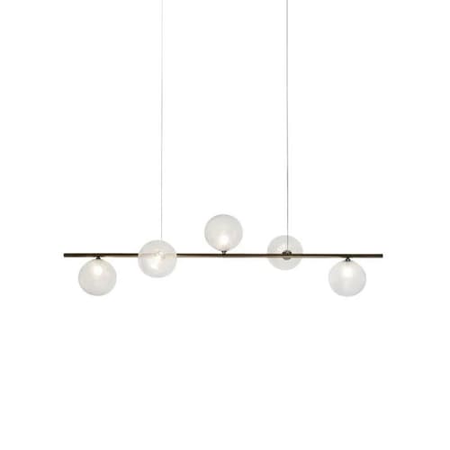 Bulles Xl Linear Suspension Lamp by Reflex Angelo