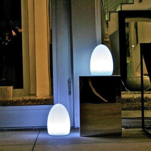 Egg Floor Lamp by Skyline Design