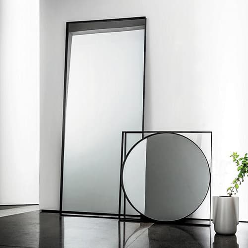 Visual Rectangular Mirror by Sovet Italia