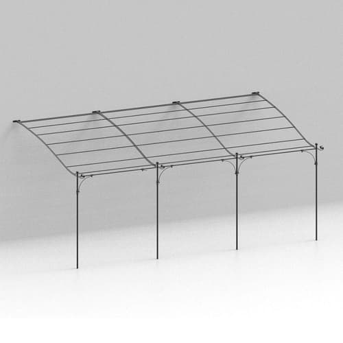 Solaire Curved Extension Pergola by Unopiu