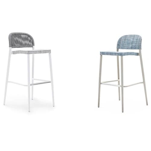 Clever Outdoor Barstool by Varaschin