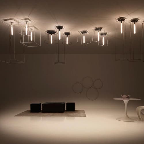 Frame Idea Ceiling Lamp by Vesoi