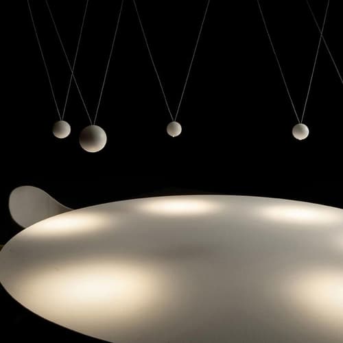 Marble Suspension Lamp by Vesoi