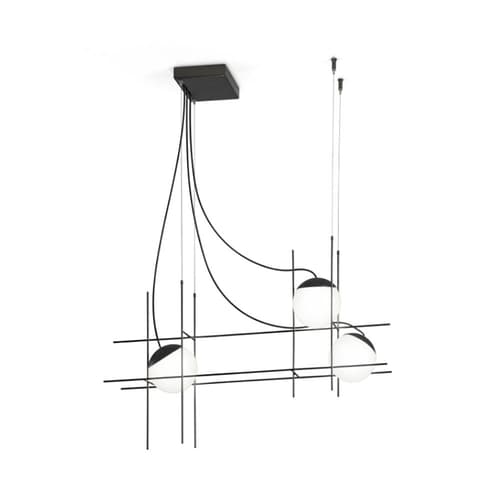 Plot Frame Suspension Lamp by Vistosi