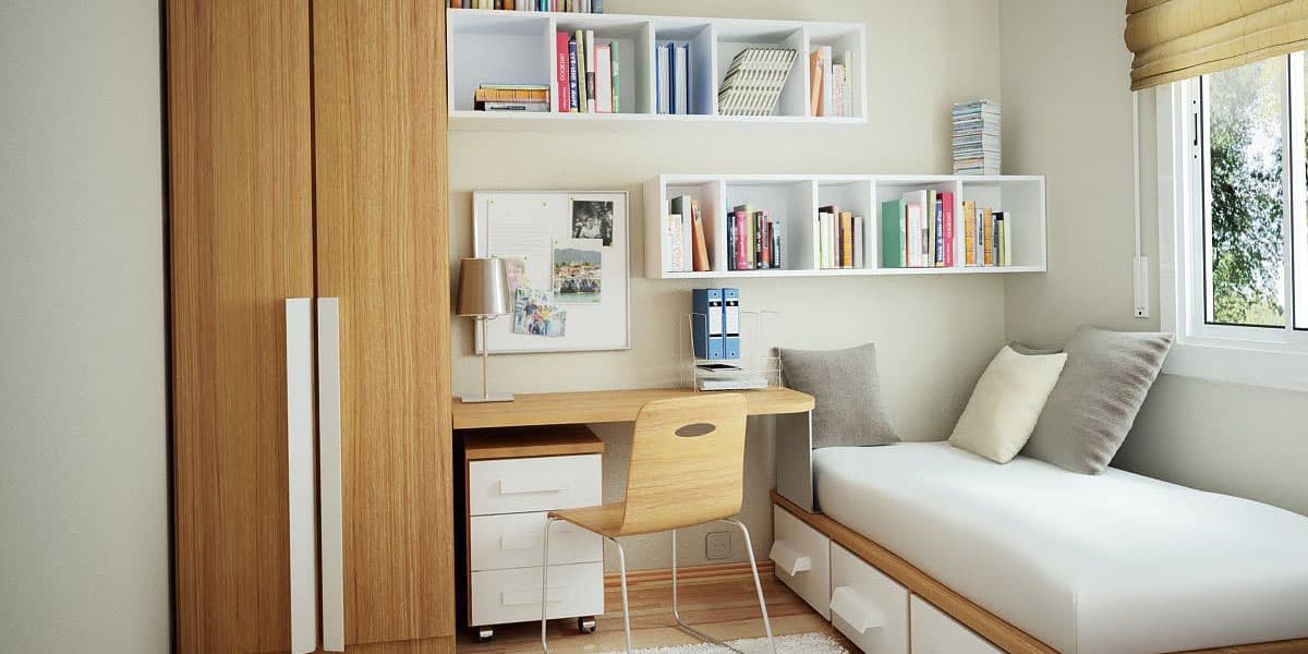 best storage solution small bedroom