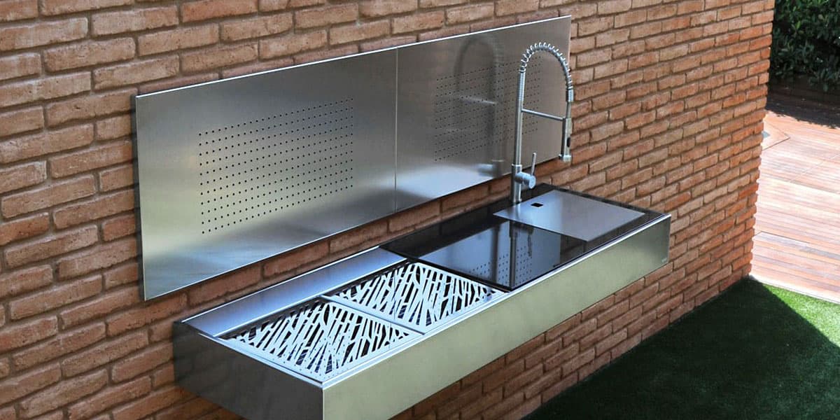 luxury barbecue in your garden area