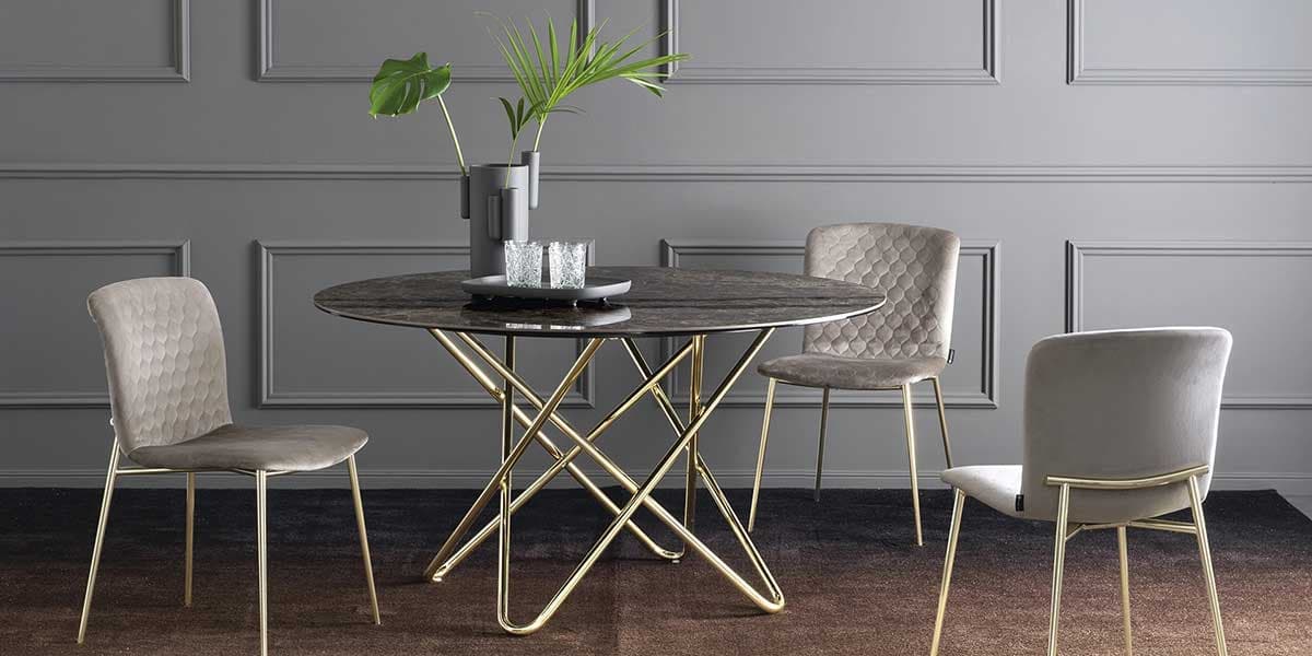 Stellar Fixed Dining Table by Calligaris