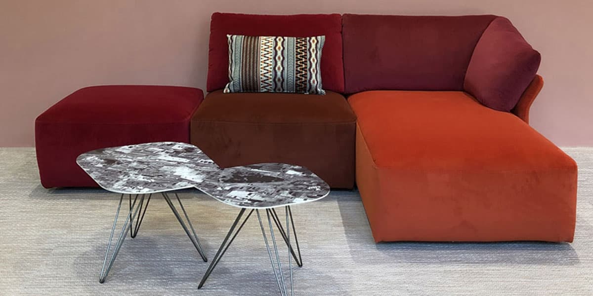 FCI London Naustro Italia sofa: deep seats, tailored lines, Italian craftsmanship.