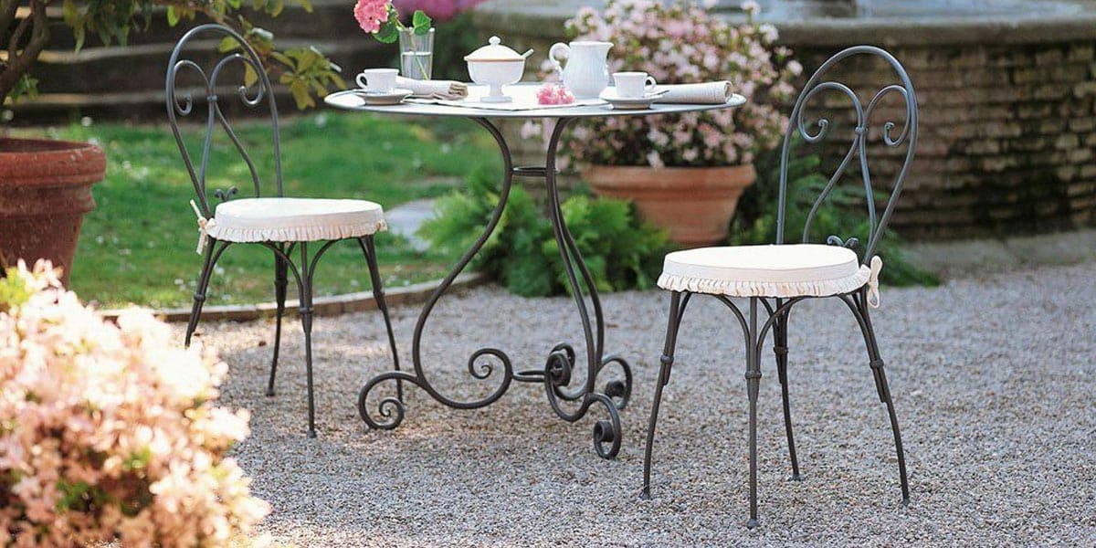FCI London outdoor dining set with playful design and functional finishes.