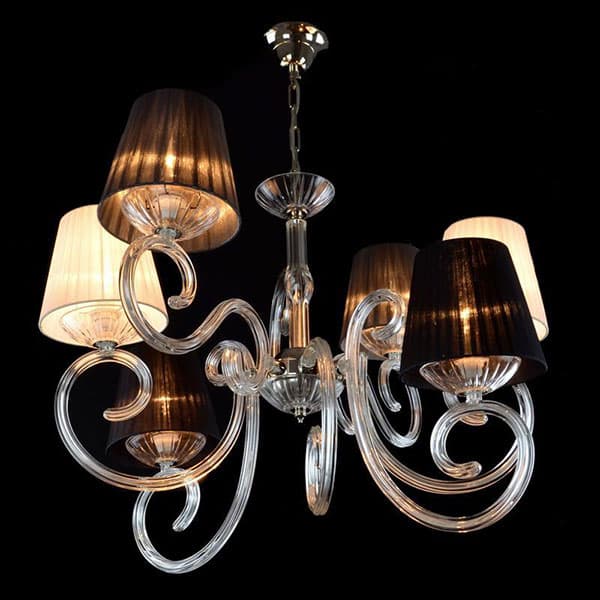 colore crystal chandelier by FCI Custom Lighting