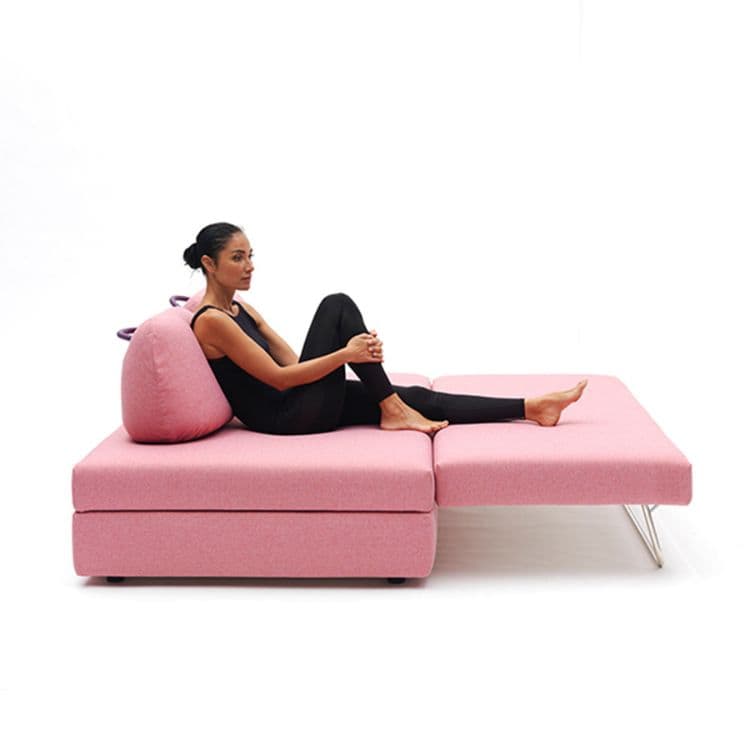 FCI London guide: sofa to sleep on with deep cushions, supportive comfort for guests.